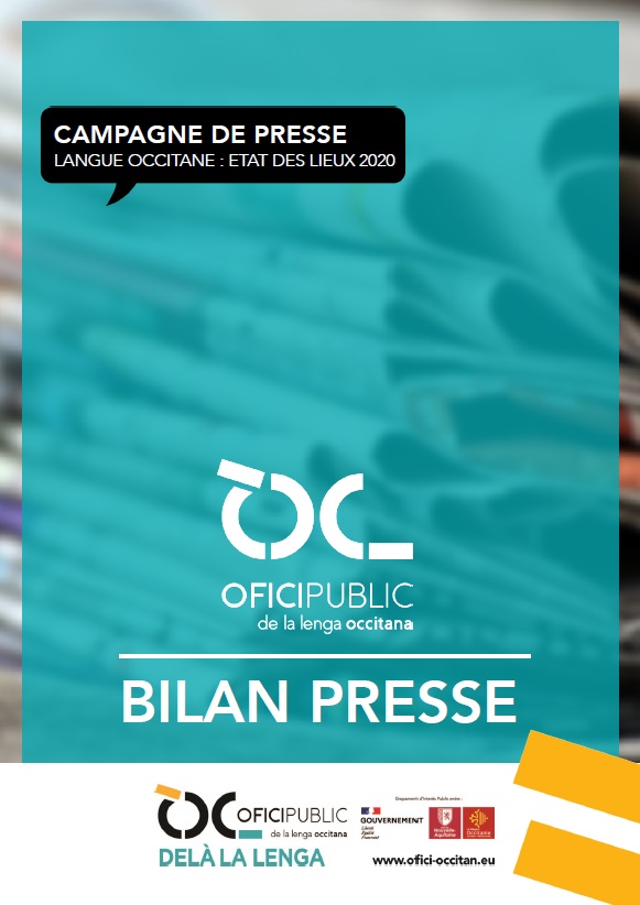 Enquèsta sociolinguïstica 2020 sus las praticas e representacions de la lenga occitana (bilanç premsa)