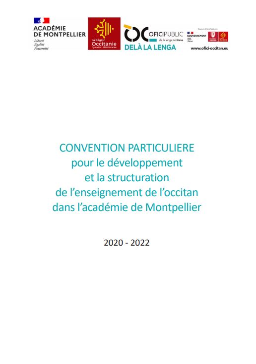Convencion amb l'acadèmia de Montpelhièr