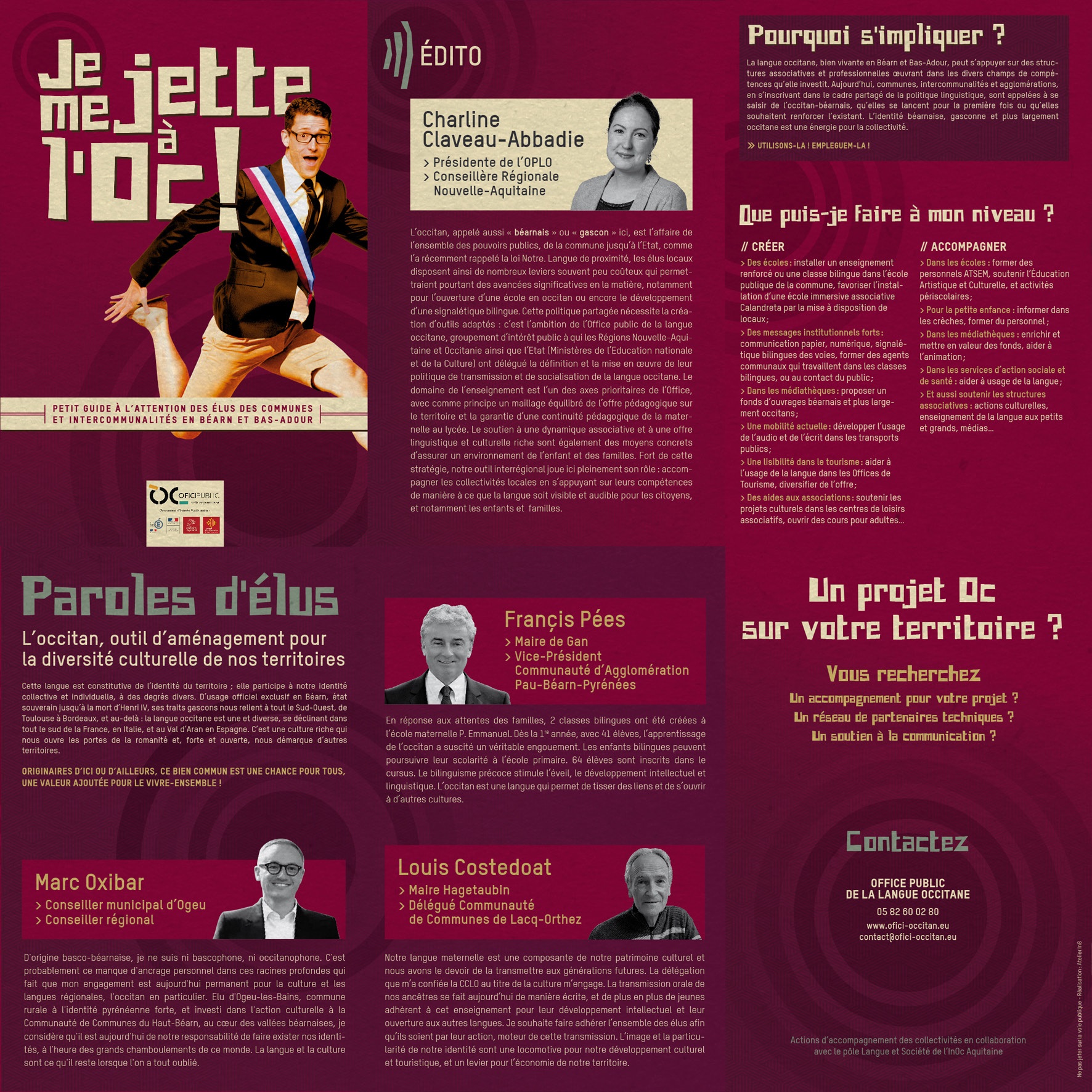 Guida "Je me jette à l'oc !"